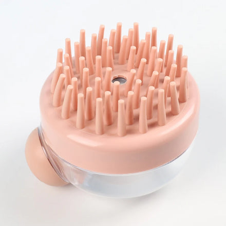 Ionic Nylon Head Scrubber Hairbrush Hair Washing Comb with Scalp Massage Feature for Shampoo Brush Care