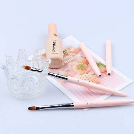 2023 Hot Selling Custom logo Soft Nylon Nail Art Brush