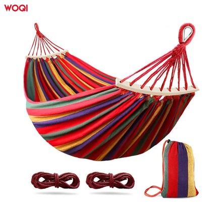 WOQI Hot Selling Wholesale Waterproof Ultralight Garden Outdoor Camping Hammock Hanging for Hiking