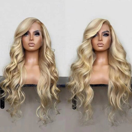 Cuticle Aligned 13X4 13X6 Transparent HD Human Hair Lace Front Wig Glueless Virgin Brazilian Blonde Wig for Women