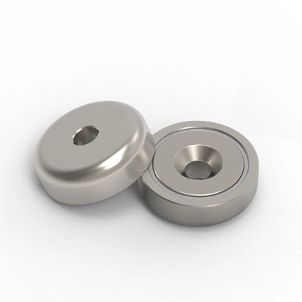 12lbs 6kgs D16mm Holding Powerful NdFeB Pot Magnet Countersunk Hole