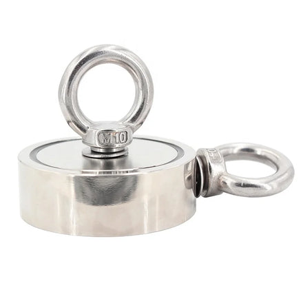 Retrieval Salvage Fishing Magnet Neodymium Ndfeb Magnet Industrial Magnet Permanent Neodymium Iron Boron Pot / Cup Shape Nickel