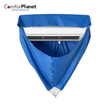Air Conditioner Parts Plastic Protection Cover Air Conditioner Cleaning Cover for HVAC Systems