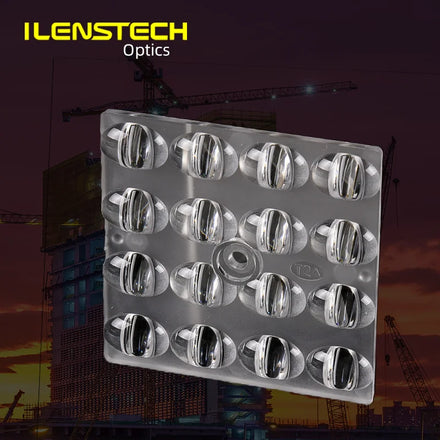 Street Light Lens 5050 Secondary Optics 16 Led Lens for 3535 3030 Led