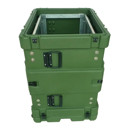 Tricases RU080 Waterproof MILIT-Standard 8U Roto Shock Rack case for Computer Server