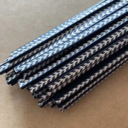 C-61 880x3.5x1.5mm Wood Strip LUTHIER PURFLING BINDING MARQUETRY INLAY Guitar Binding for Guitar Accessories