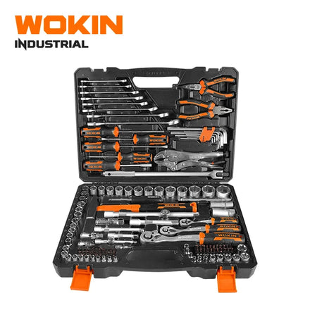 WOKIN 155913 137pcs Crv Combine Socket Hand Tool Set