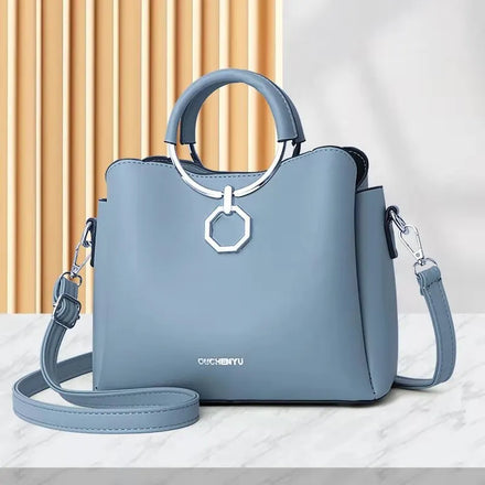 Young Ladies Mini Utility Quilted Shoulder Cross Body Bag Pu Leather Designer Button Zipper Closure for Women