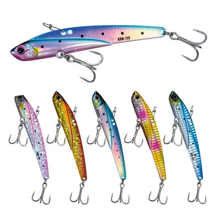 New Vib Fishing Lure Metal Pencil 45g/110mm Blade Vib Lure Fast Sinking Hard Lure Hard Baits
