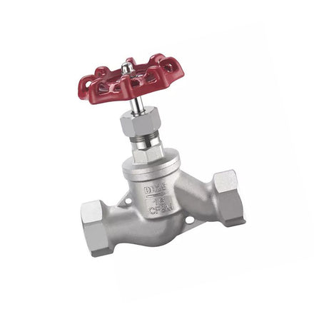 DN15-DN80 Stainless Steel 304 Low Pressure Hydraulic Water Pipe Control Screw End S Type Globe Valve