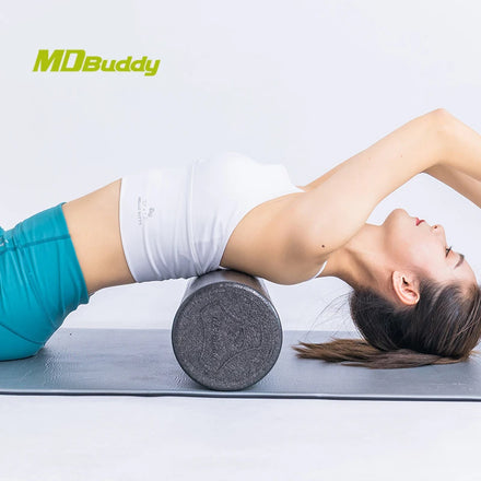 MDBuddy Custom Eco-friendly Odorless Yoga Roller EPP Foam Roller 30cm 45cm 60cm 90cm