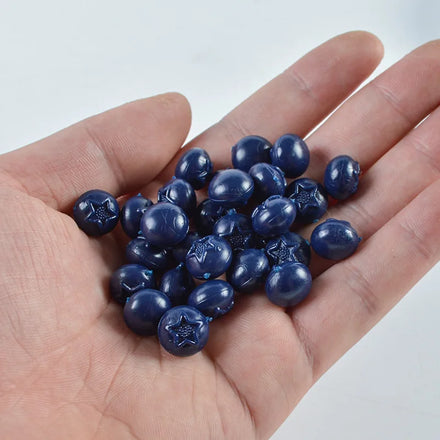 Simulate Plastic Blueberries Display DIY Decoration Prop Fake Fruit Blueberry