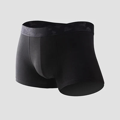 Men's Cotton Boxers Long Breathable Mid-Rise Boxers