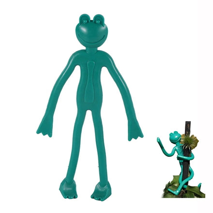 Frog Shape Plant Tie for Garden Twist Clip Vine Stem Cranes Fixing Tool Pot Tie