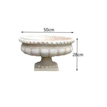 2026 New Arrive ABS Plastic Precast Large Flower Pot Planter Plastic Molds European Molding for Sale