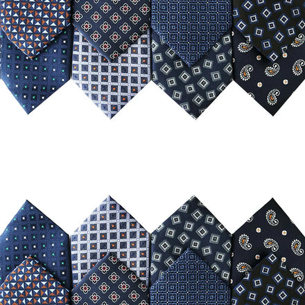 Luxury Mens Ties Dark Blue Neck Ties for Men Paisley Plaid Jacquard Necktie Business Suits Accessories Wedding Slim Gravatas