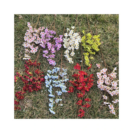 Flower Accessories Cheap Wholesale Artificial Flowers Beauty Finger Cherry Blossoms