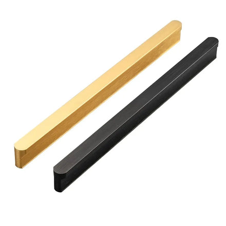 Customizable Size and Color Kitchen Cabinet Aluminum Pull Handle Stainless Steel Furniture Handle & Knob