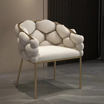Wholesale Nordic Modern Luxury Gold Leisure Chair for Restaurant Hotel Gym Home Furniture