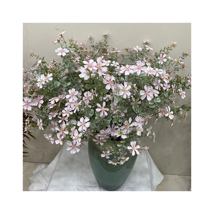 Wedding Decoration Red Artificial Mothers Day Spray White Small Wild Flowers