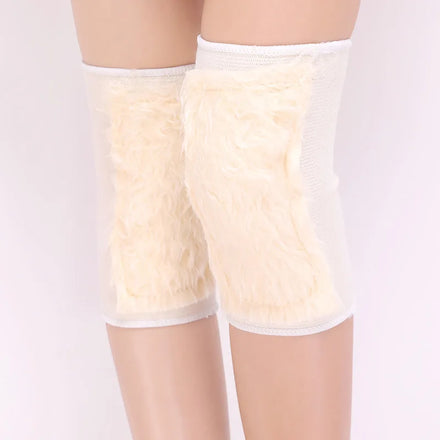 Winter Warm Knee Brace Protectors Thick Thermal Knee Support for Cold Weather Outdoor Sports Joint Protection Leg Warmer