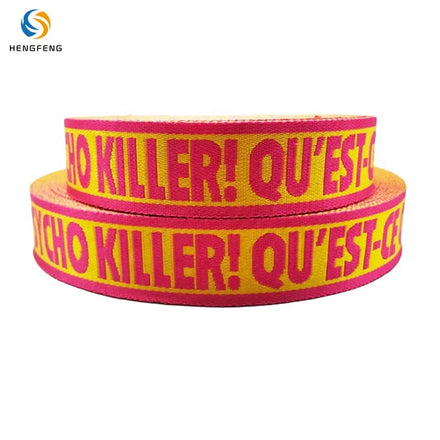 Custom Eco-Friendly Polyester/Nylon Twill Jacquard Elastic Webbing Band with Ethnic Ribbon Trim for Panties & Clothing