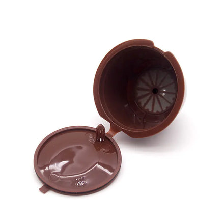 Eco-Friendly Custom Logo Reusable Filter Coffee Capsule Plastic K-Cup for Brew Coffee Stocked
