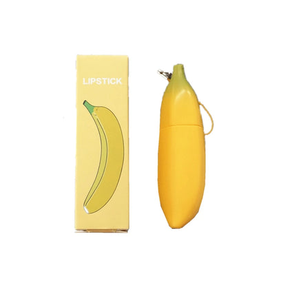 Cute Small Sample Yellow Plastic Cylinder Lip Balm & Lipstick Tube 4g Capacity Empty Cosmetic Packaging Container