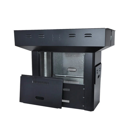 Factory Directly BBQ Restaurant Hotpot Barbecue Table Stainless Steel Metal Square Leg Table Base