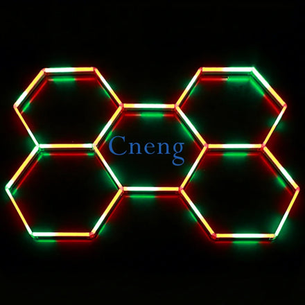 Color Changeable Rgb Hexagonal Led Lights for Decoration Home Ceiling Light