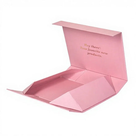 Custom Cute Pink Gift Mailing Postal Package Cardboard Carton Packaging Paper Boxes Clothes Box