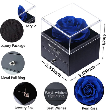 AYOYO OEM Valentines Day Gift Bags Gift Necklace Box Valentine's Day Valentines Day Gift 2025 for Women