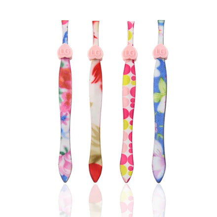 Hot Sale Colorful Printing Trimmer Hair Removal False Eyelash Clip Flat Mouth Eyebrow Tweezers Eyebrow Hair Removal Device