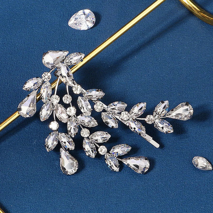 Miallo Girls Bobby Pins Hair Headpiece Bridal Rhinestone Hair Clips Wholesale Wedding Hair Accessories
