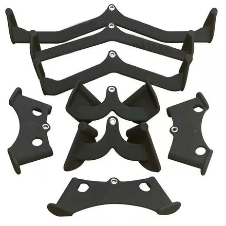 Row Handle for Cable Machines Home Power Grip Lat Pull Down Bar Attachments T-bar V-Bar Bicep Curl Tricep LAT Pulldown Bar
