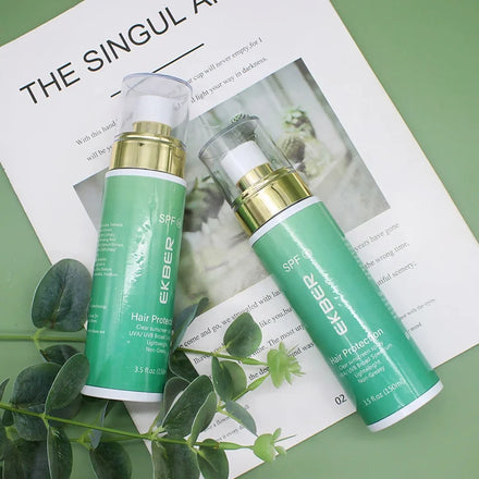 Private Label Hair Sun Protection Spray Sunscreen for Scalp Leontopodium Alpinum Extract Hair Sunscreen Spray