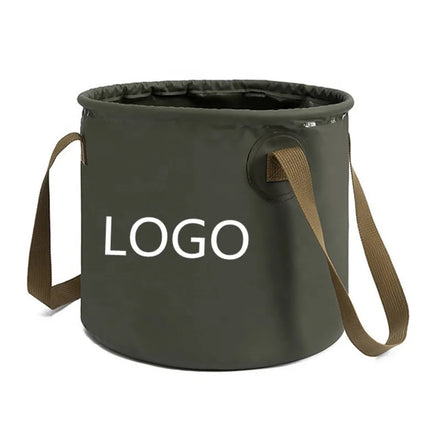 Custom Logo Camping Foldable Bucket Collapsible 20L (5 Gallon) for Traveling Fishing Gardening