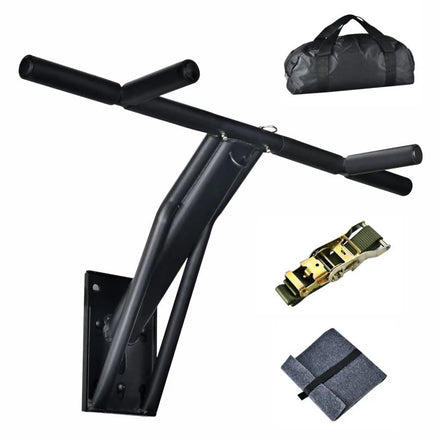Multifunctional Steel Dip Chin up Bar for Gym or Outdoor Portable Doorway Upper Body Workout Pull-Up Bar