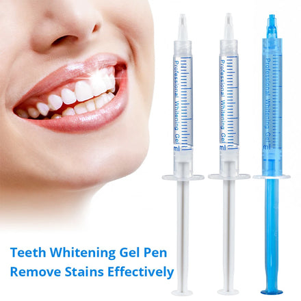 TONGWODE 3ml 35% Peroxide Teeth Whitening Gel Pens Home Use Syringe 7g Bulk Dental Care
