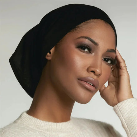 Custom 31 Colors Muslim Jersey Inner Head Scarf Elastic Material Hijab Under Scarf Tube Bonnet Hat for Women