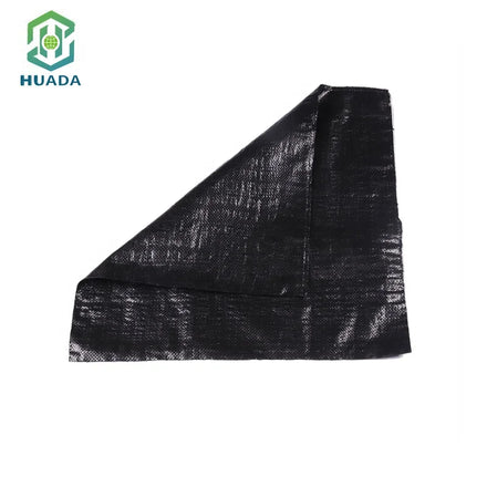 UV Protection Black Fabric Plastic PP Woven Weed Mat Ground Cover
