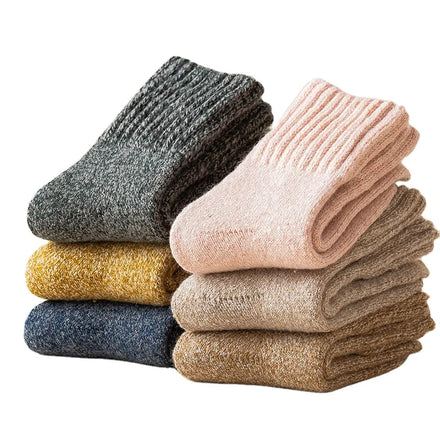 Winter Warm Terry Cushion Socks for Men Women