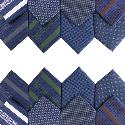 Fashion Design Striped Mens Ties 7.5cm Necktie Gravatas for Business Man Shirt Collar Neck Ties Party Wedding Guest Gifts