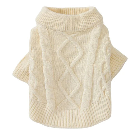 Manufacturer Wholesale New Autumn and Winter Warm Dog Knit Pullover Sweater for Small and Medium-sized Dogs Pet Clothes
