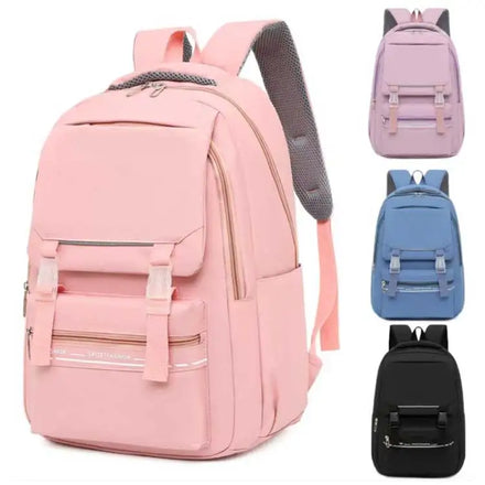 Wholesale Custom Logo Girls' Schoolbag Fashion Leisure College Student Backpack for Students in Elementary Middle High School
