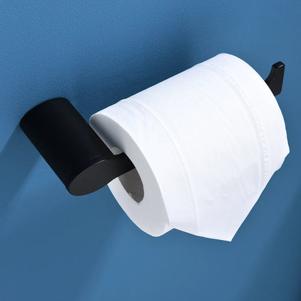 Modern Design Wall Mount Toilet Paper Holder 304 Stainless Steel Punching for Bathroom Tissue Roll Paper Rack