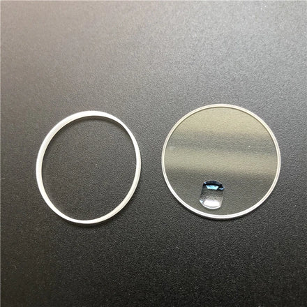 30.4mm 295C Sapphire AR/AF/AG Coated Waterproof JINGRUN Brand Watch Crystal with Chamfer Customizable Replacement Parts