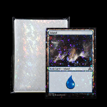 New HOLOGRAPHIC DEFENDER PP 5000pcs TCG Certified Perfect Fit 64x89MM Holographic Card Sleeves