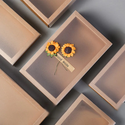 Free Sample Customized Kraft Paper Boxes Recycled Sock Paper Box Packaging Prime Branded Packing Gift Sliding Drawer Box