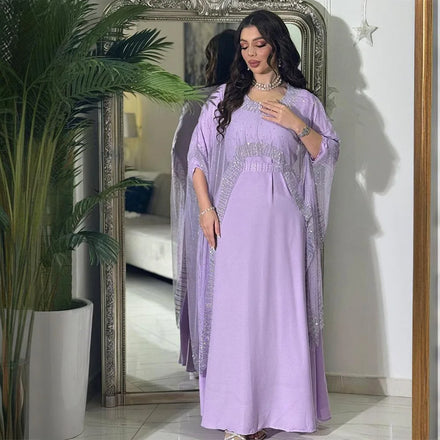 Modest EID Women's Abaya Islamic Clothing Dress